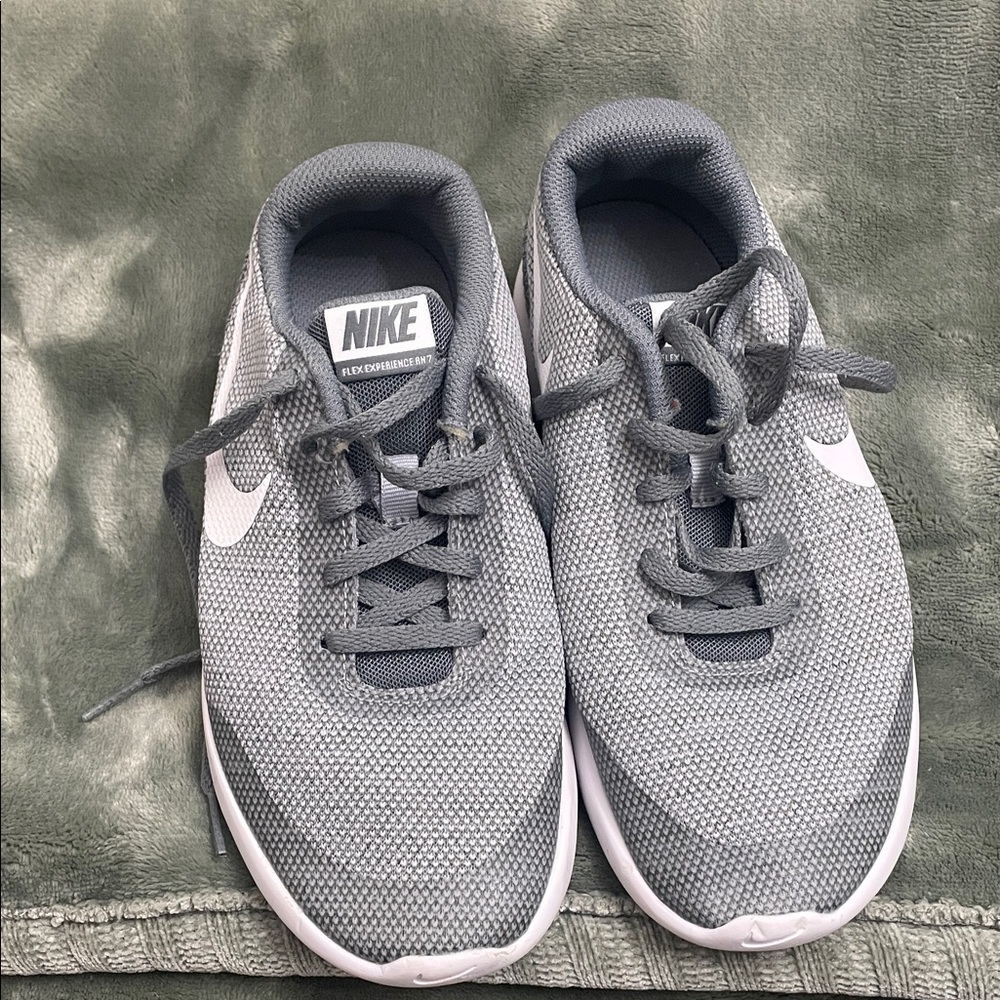 Nike Charcoal and White Running Shoes